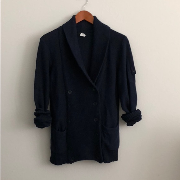 J. Crew Sweaters - JCrew Knit Navy Cardigan..